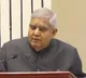 Pained Dhankhar tells MPs to shun theatrics, boost Parliament productivity