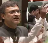 Akbaruddin Owaisi gets anger on BRS MLAs