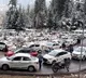 Heavy Traffic Jam in Manali