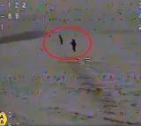 Scared North Korean Soldiers Run As Ukraine Drones Chase Them