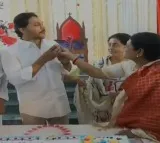 YS Jagan Participates in Christmas Celebrations with Mother Vijayamma