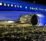 Emergency Landing Mishap in Norway: KLM Plane Slides Off Runway