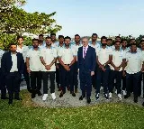 Team India cricketers attended new year party hosted by Australia prime minister Antjony Albanese