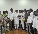 AP JAC Union Leaders Meet Minister Nadendla Manohar