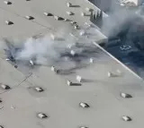 Plane Crashes onto Building Rooftop in California, USA