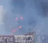 Fire accident in Jeedimetla industrial area