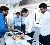 Nara Lokesh Launches Pilot Program "Maker Lab on Wheels" in Mangalagiri