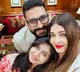 Abhishek, Aishwarya start New Year on a family note