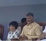 Naval Demonstrations in Visakhapatnam; Chief Minister Chandrababu Attends with Family