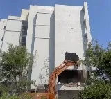 Hydra Demolitions At Madhapur Ayyappa society