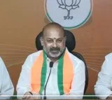 bandi sanjay criticizes congress government promises and debt policies