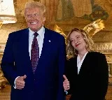 Trump Watches Movie With Italian PM Meloni
