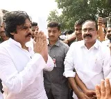 Pawan Kalyan arrives Visakha to welcome PM Modi this evening
