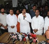 Jagan enters hospital while Pawan Kalyan talking with media