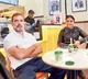 Rahul Gandhi visits Keventers store and makes milkshake
