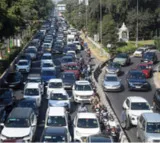 Traffic jam on Hyderabad-Vijayawada highway as thousands head home for Sankranti
