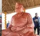 Mulayam Singh statue in Maha Kumbh