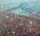 mahakumbh 2025 nearly 150 crore devotees take holy dip on day one