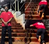 Nitish Kumar Reddy Climbs Tirumala Steps on His Knees – Video Goes Viral