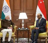 PM Modi discusses ‘futuristic sectors’ with Singapore President