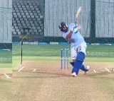 Rohit Sharma Practice for Champions Trophy Video goes Viral