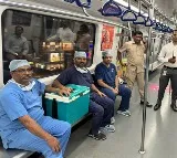 13 Kilometers in 13 Minutes: Hyderabad Metro Facilitates Heart Transport for Transplant Surgery