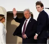 Trump family departs for Washington DC ahead of inauguration on Jan 20