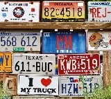 different types of number plates in india