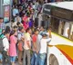 Sankranti Holidays End, Heavy Crowds at Vijayawada Bus and Railway Stations