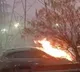 Fire In Running Car At Choutuppal