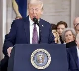 Donald Trump Declares a "New Golden Age" for America in Inaugural Speech