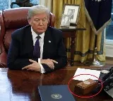 Trump puts Churchill bust and Diet Coke button back in Oval Office