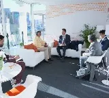 Andhra Pradesh Pavilion Shines at Davos: Chandrababu Naidu Engages with Global CEOs