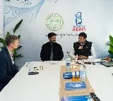 Revanth Reddy Arrives at RGI Airport form Davos