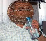 Turkish Man Ibrahim Yucel Locked His Head In Cage To Quit Smoking