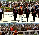 PM Modi breaks protocol, walks down Kartavya Path to greet people