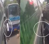 Man Miraculously Survives After Being Trapped Between Two Buses