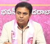 KTR questions government over brs leaders arrest
