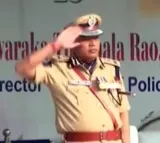AP DGP Dwaraka Tirumala Rao Becomes Emotional During Farewell Parade
