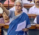 Finance Minister Nirmala Sitharaman Tables Economic Survey 2024 25