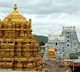 Plane circled above Tirumala temple