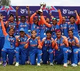 Chandrababu and Lokesh congratulates Indian Women team for winning Under 19 T20 World Cup
