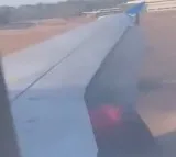Plane Catches Fire On Runway Fliers Scream Please Get Us Out