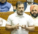 Rahul Gandhi mentions caste census in Telangana