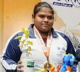 CM Chandrababu and Minister Lokesh Congratulate Weightlifter Sathya Jyothi for National Games Bronze