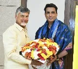 Sonu Sood Gifts Four Ambulances to AP Government, Meets CM Chandrababu Naidu