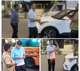 Rahul Dravid’s car hit by goods-laden auto in Bengaluru, video goes viral