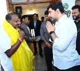 Nara Lokesh Meets Union Minister Kumaraswamy, Expresses Gratitude for Steel Plant Support