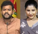 Singer Mangli entered Arasavilli temple with Ram Mohan Naidu TDP cadre disappointed
