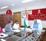 AP Minister Dola Sri Bala Veeranjaneya Swamy Meets Union Minister Veerendra Kumar